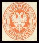Bild von Freimarken: Wappen von Lübeck