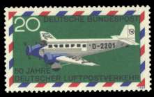 Bild von 50 Jahre Deutscher Luftpostverkehr