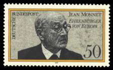 Bild von Ernennung von Jean Monet zum Ehrenbürger von Europas