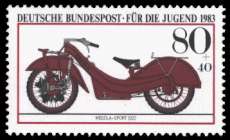 Bild von Jugend: Historische Motorräder