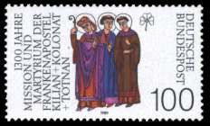 Bild von 1300. Todestag der Frankenapostel Kilian, Kolonat und Totnan