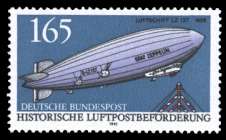 Bild von Historische Luftpostbeförderung