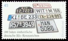 Bild von 100 Jahre einheitliche deutsche Kfz-zeichen