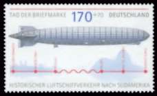 Bild von Tag der Briefmarke: Luftschiff