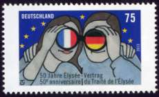 Bild von 50 Jahre Elysee-Vertrag  über die deutsch-franzsösische Zusammenarbeit