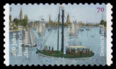 Bild von 200 Jahre Dampfschiff " Die Weser"