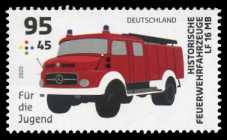 Bild von Jugendhilfe: Historische Feuerwehrfahrzeuge