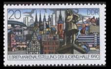 Bild von Briefmarkenausstellung der Jugend Halle 11.