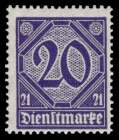 Bild von Dienstmarken für Preußen