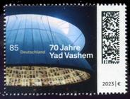 Briefmarke zu Bundesrepublik Deutschland (BRD) 70 Jahre Yad Vashem 85 C mehrfarbig