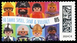 Briefmarke zu Bundesrepublik Deutschland (BRD) 50 Jahre Playmobil 85 C mehrfarbig