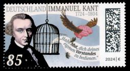 Briefmarke zu Bundesrepublik Deutschland (BRD) 300. Geburtstag von Immanuel Kant 85 C mehrfarbig