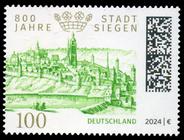 Briefmarke zu Bundesrepublik Deutschland (BRD) 800 Jahre Siegen 100 C mehrfarbig