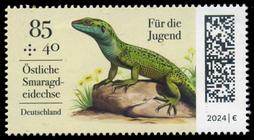 Briefmarke zu Bundesrepublik Deutschland (BRD) Jugend: Reptilien 85+40 C mehrfarbig