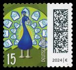 Briefmarke zu Bundesrepublik Deutschland (BRD) Freimarke: Welt der Briefe 15 C mehrfarbig