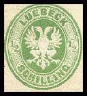 Bild von Freimarken: Wappen von Lübeck