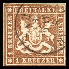 Bild von Freimarken: Wappen von Würtemberg