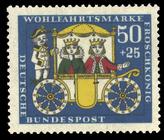 Briefmarke zu Bundesrepublik Deutschland (BRD) Wohlfahrt: Märchen der Gebrüder Grimm 50+25 Pfg mehrfarbig