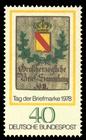 Briefmarke zu Bundesrepublik Deutschland (BRD) Tag der Briefmarke: Weltbewegung Philatelie 40 Pfg mehrfarbig