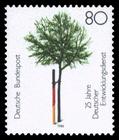 Briefmarke zu Bundesrepublik Deutschland (BRD) 25 Jahre Deutscher Entwicklungsdienst (DED) 80 Pfg mehrfarbig