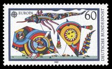 Briefmarke zu Bundesrepublik Deutschland (BRD) Europa: Kinderspiele 60 Pfg mehrfarbig
