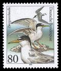 Briefmarke zu Bundesrepublik Deutschland (BRD) Bedrohte Seevögel 80 Pfg mehrfarbig