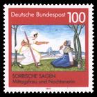 Briefmarke zu Bundesrepublik Deutschland (BRD) Sorbische Sagen 100 Pfg mehrfarbig