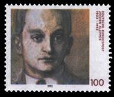 Briefmarke zu Bundesrepublik Deutschland (BRD) 50. Todestag von Jochen Klepper 100 Pfg mehrfarbig