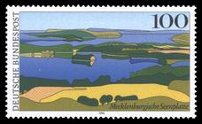 Briefmarke zu Bundesrepublik Deutschland (BRD) Bilder aus Deutschland 100 Pfg mehrfarbig