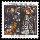 Briefmarke zu Bundesrepublik Deutschland (BRD) Weihnachtsmarke 80+40 Pfg mehrfarbig