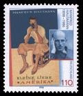 Briefmarke zu Bundesrepublik Deutschland (BRD) 100. Geburtstag von Manfred Hausmann 110 Pfg mehrfarbig