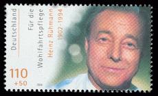 Briefmarke zu Bundesrepublik Deutschland (BRD) Wohlfahrt: Deutschsprachige Filmschauspieler 110+50 Pfg mehrfarbig
