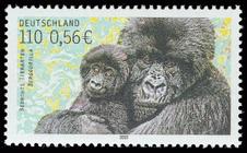 Briefmarke zu Bundesrepublik Deutschland (BRD) Bedrohte Tiere 110 Pfg mehrfarbig