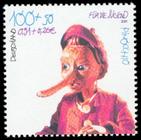 Briefmarke zu Bundesrepublik Deutschland (BRD) Jugend: Figuren aus Kinder-und Jugendbüchern 100+50 Pfg mehrfarbig