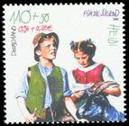 Briefmarke zu Bundesrepublik Deutschland (BRD) Jugend: Figuren aus Kinder-und Jugendbüchern 110+50 Pfg mehrfarbig