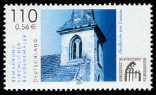 Briefmarke zu Bundesrepublik Deutschland (BRD) Bewahrung Kirchlicher Baudenkmäler 110 Pfg mehrfarbig