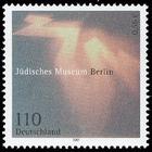 Briefmarke zu Bundesrepublik Deutschland (BRD) Eröffnung des Jüdischen Museum in Berlin 110 Pfg mehrfarbig