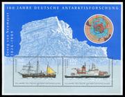 Briefmarke zu Bundesrepublik Deutschland (BRD) 100 Jahre Deutsche Antarktisforschung Diverse Pfg mehrfarbig