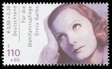 Briefmarke zu Bundesrepublik Deutschland (BRD) Wohlfahrt: Internationale Filmschauspieler 110+50 Pfg mehrfarbig