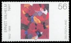 Briefmarke zu Bundesrepublik Deutschland (BRD) 100. Geburtstag von Ernst Wilhelm Nay 56 C mehrfarbig