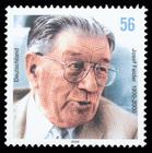 Briefmarke zu Bundesrepublik Deutschland (BRD) Josef Felder 1900 - 2000 56 C mehrfarbig