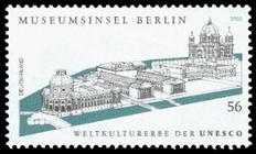 Briefmarke zu Bundesrepublik Deutschland (BRD) UNESCO-Weltkulturerbe: Museumsinsel Berlin 56 C mehrfarbig