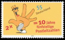 Bild von 10 Jahre fünfstellige Postleitzahlen