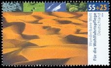 Briefmarke zu Bundesrepublik Deutschland (BRD) Wohlfahrt: Wunderbare Welt 55+25 C mehrfarbig