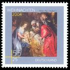 Briefmarke zu Bundesrepublik Deutschland (BRD) Weihnachtsmarke 55+25 C mehrfarbig