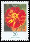 Briefmarke zu Bundesrepublik Deutschland (BRD) Freimarken: Blumen 20 C mehrfarbig