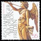 Briefmarke zu Bundesrepublik Deutschland (BRD) 450 Jahre Augsburger Religionfrieden 55 C mehrfarbig