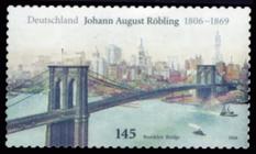 Briefmarke zu Bundesrepublik Deutschland (BRD) 200. Geburtstag von Johann August August Röbling 145 C mehrfarbig