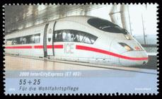 Briefmarke zu Bundesrepublik Deutschland (BRD) Wohlfahrt: Deutsche Eisenbahn 55+25 C mehrfarbig