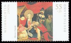 Briefmarke zu Bundesrepublik Deutschland (BRD) Weihnachtsmarke 55+25 C mehrfarbig